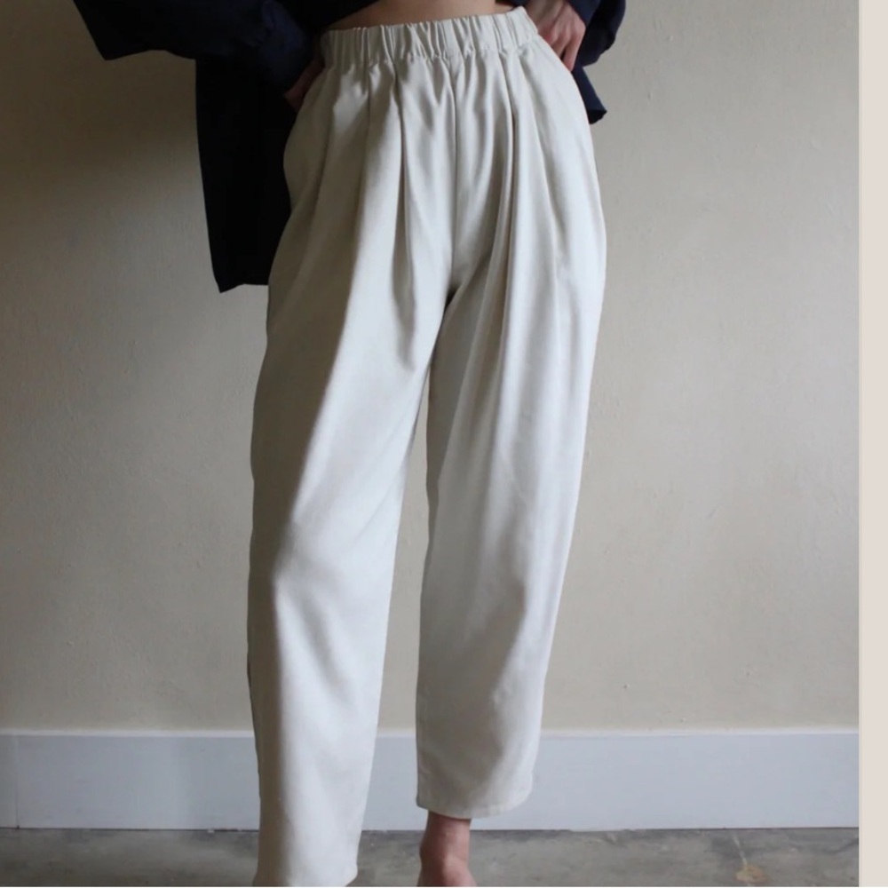 Na Nin Silk Canvas Lena Pant